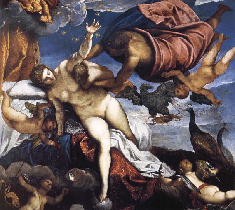 TINTORETTO, Jacopo The Origin of the Milky Way oil painting image